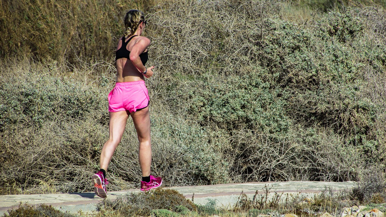 Trail Running Woman