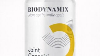 Joint Genesis joint health supplement bottle by Biodynamix with 30 capsules