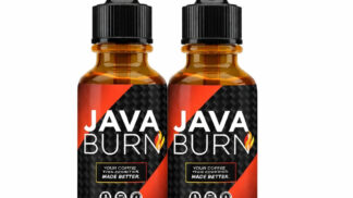 Java Burn coffee supplement bottles designed to be added to coffee as part of a daily routine.
